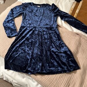 Girls Velvet dress